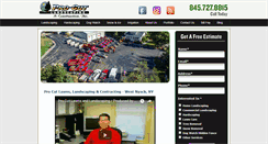 Desktop Screenshot of procutlandscaping.com